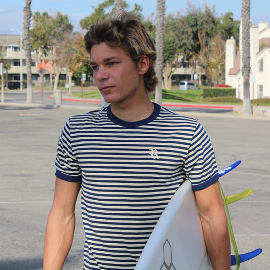 Blue Striped Tee