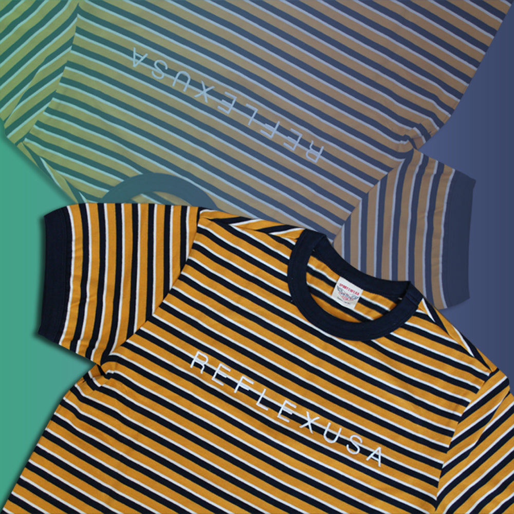 Yellow Striped Tee